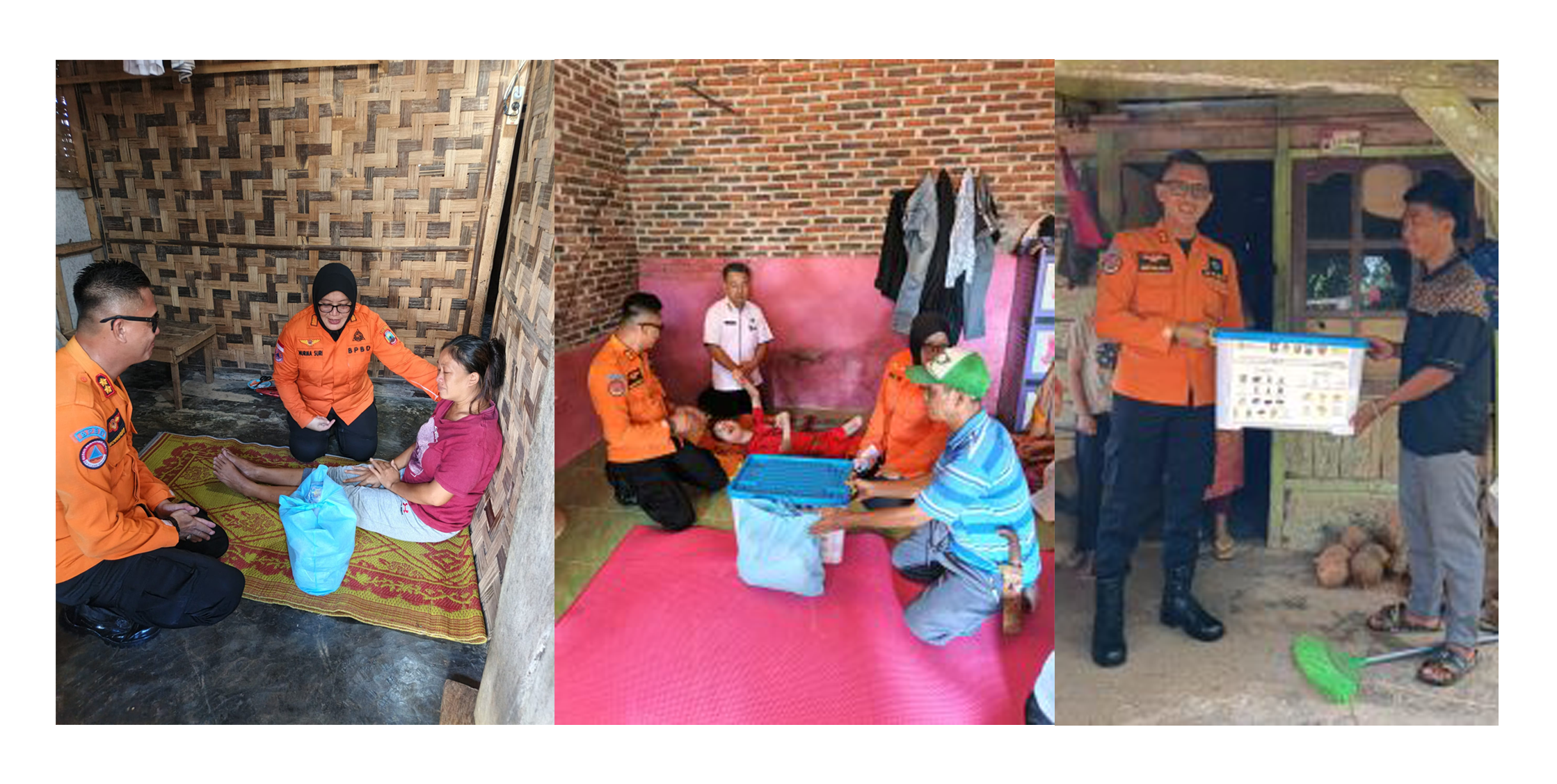 Foto Bupati Radityo Egi Pratama melalui BPBD Lampung Selatan Salurkan Bantuan Logistik